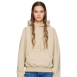 AMI PARIS Beige Ami De Coeur Hoodie